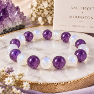 Amethyst + Moonstone