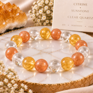 Citrine • Sunstone • Clear Quartz